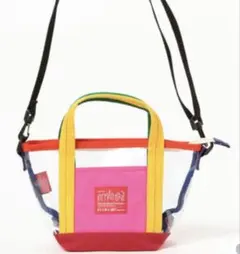 Manhattan Portage × BEAMS BOY クリアトートバッグ