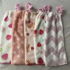 ハンドメイドタオルエプロン　おりこうタオル　1重5枚セット