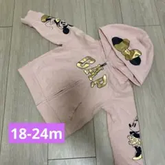 GAP ミッキー ミニー フード付きパーカー