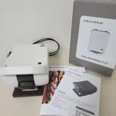 新品未使用レコルトホットプレートベーシック レッド /グレイRHP-3 RGY
