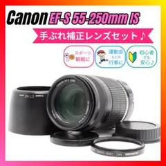 遠くの被写体を大きく】Canon EF-S 55-250mm IS 手ぶれ補正 - メルカリ