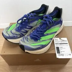 【美品】adidasランニングシューズ　23cm