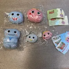 ざわざわ森のがんこちゃん　スマホチャーム　ぬいぐるみボールチェーン