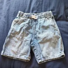 引越し大処分！キッズ短パン デニム 半ズボン 120cm