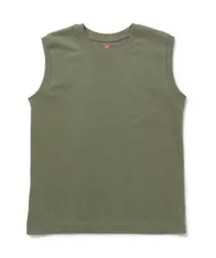 Hanes BIOTOP ノースリーブ（カーキ）のサムネイル