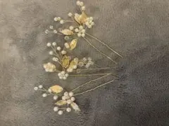 ウェディング ヘアアクセサリー 3個セット