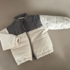 ベージュ/グレー アウター 95cm