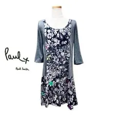 Paul Smith花柄フラワープリント切替ワンピースmi131