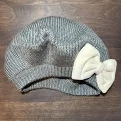 【子供用】美品 ニットベレー帽