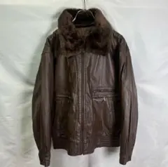 vintage A-2 オールレザー　フライトジャケット　ショート丈　深水光太