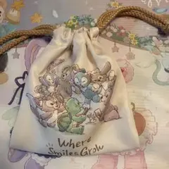 ダッフィー巾着　ステラ・ルー　リーナベル　ジェラトーニ　シェリーメイ　オルメル