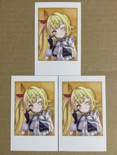 にじさんじ チェキ風カード 星川サラ 3枚
