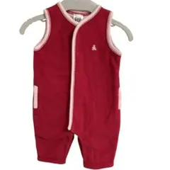 baby GAP フリース カバーオール 新生児 0-3ヶ月 防寒 ロンパース