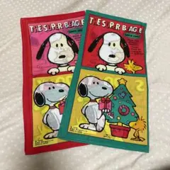 【スヌーピー】ハンカチ⑤〜クリスマスデザイン〜