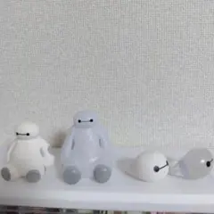 ベイマックス 小型フィギュア リング　セット