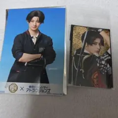 刀ミュ　博覧会　東京ドームシティ　ふぉとカード&飲食コラボブロマイド　豊前江