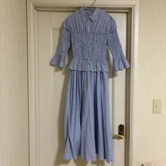 ナチュラルビューティーベーシック シャツワンピース