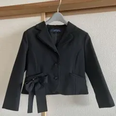 子供用ジャケット ブレザー セレモニー 入学式 卒業式 フリル リボン