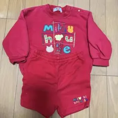 ヴィンテージ　MIKIHOUSE ミキハウス　セットアップ　80　トレーナー