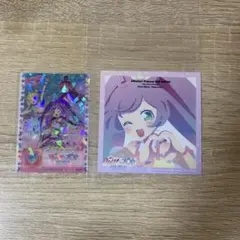 アイカツ プリパラ 映画 特典 ゲームカード