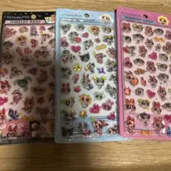 パワーパフガールズ 立体シールセット 3枚