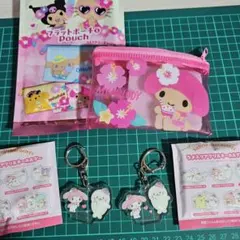 サンリオ マイメロディ　ポーチ キーホルダー セットのサムネイル
