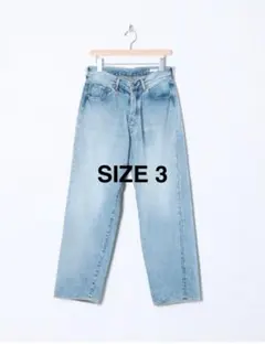 希少！サイズ3 COMOLI ライトブルーデニム ブリーチデニム 希少！サイズ3 COMOLI ライトブルーデニム ブリーチデニム