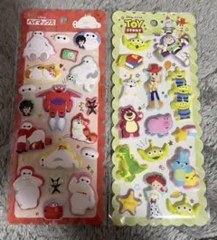【正規品】トイ・ストーリー＆ベイマックス　マシュマロシール