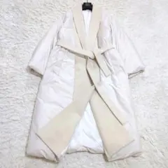 極美品 24AW オーラリー スーパーファイン ウールモッサ パデッド コート