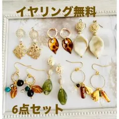 専用ページ(*^▽^*) ねじ式イヤリング