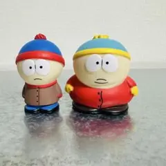 サウスパーク ソフビフィギュア　ガチャ　ガチャガチャ　2点セット