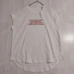 Alma Design ロゴ刺繍 フレンチスリーブ エンブロイダリー Mのサムネイル