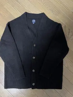 GAP 肉厚 ブラック カーディガン Sサイズ