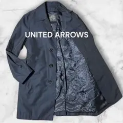 UNITED ARROWS ステンカラーコート ネイビー XS 春コート