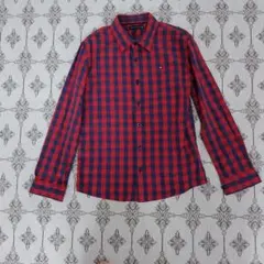 【140cm】TOMMY HILFIGER 長袖シャツ 140