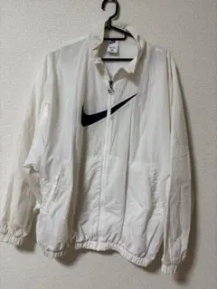 Nike ホワイト ナイロンジャケット