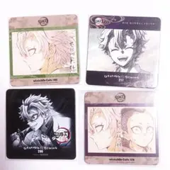 不死川実弥 コースター 4枚セット