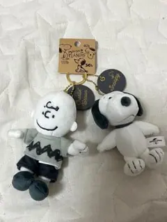 【USJ限定】チャーリーブラウン スヌーピー ペアマスコットキーチェーン