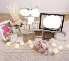 ピンクミールへーデン・ドライフラワー・ウェルカムスペースセット　【バラ売り可】