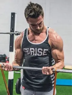 【美品／試着のみ】RISEタンクトップ／フィットネス／クロスフィット／フィジーク