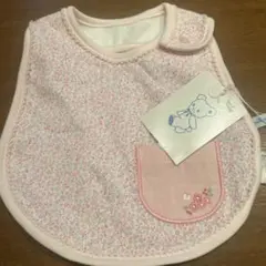 【新品】ファミリア 花柄スタイ ピンク