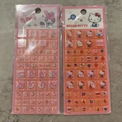 キティちゃん　マイメロ　タイルシール