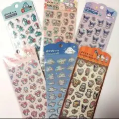 サンリオ　ぷくっとシール　全6種類　セット　キャンドゥ　Can★Do