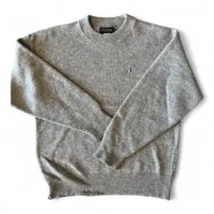 【USA製 90s 】Flying Scotsman カモ刺繍 ニット M