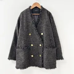 美品✨JOURNAL STANDARD ループツイードイージージャケットのサムネイル