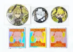 【 怪獣８号 】 怪獣８号展　四ノ宮キコル　缶バッジ　白銀　グッズ　セット