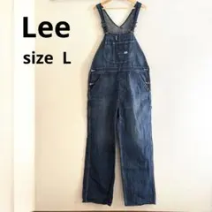 【Lee】　オーバーオール　Lサイズ　LM7254 デニム