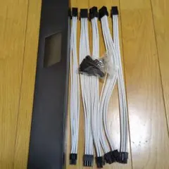 ホワイトモジュラーケーブル 5本セット