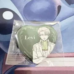 進撃の巨人 リヴァイ WIT STUDIO 特典 ハート型缶バッジ 激動