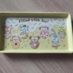 ディズニー ダッフィー フィルドウィズジョイ スーベニア プレート ドーナツ